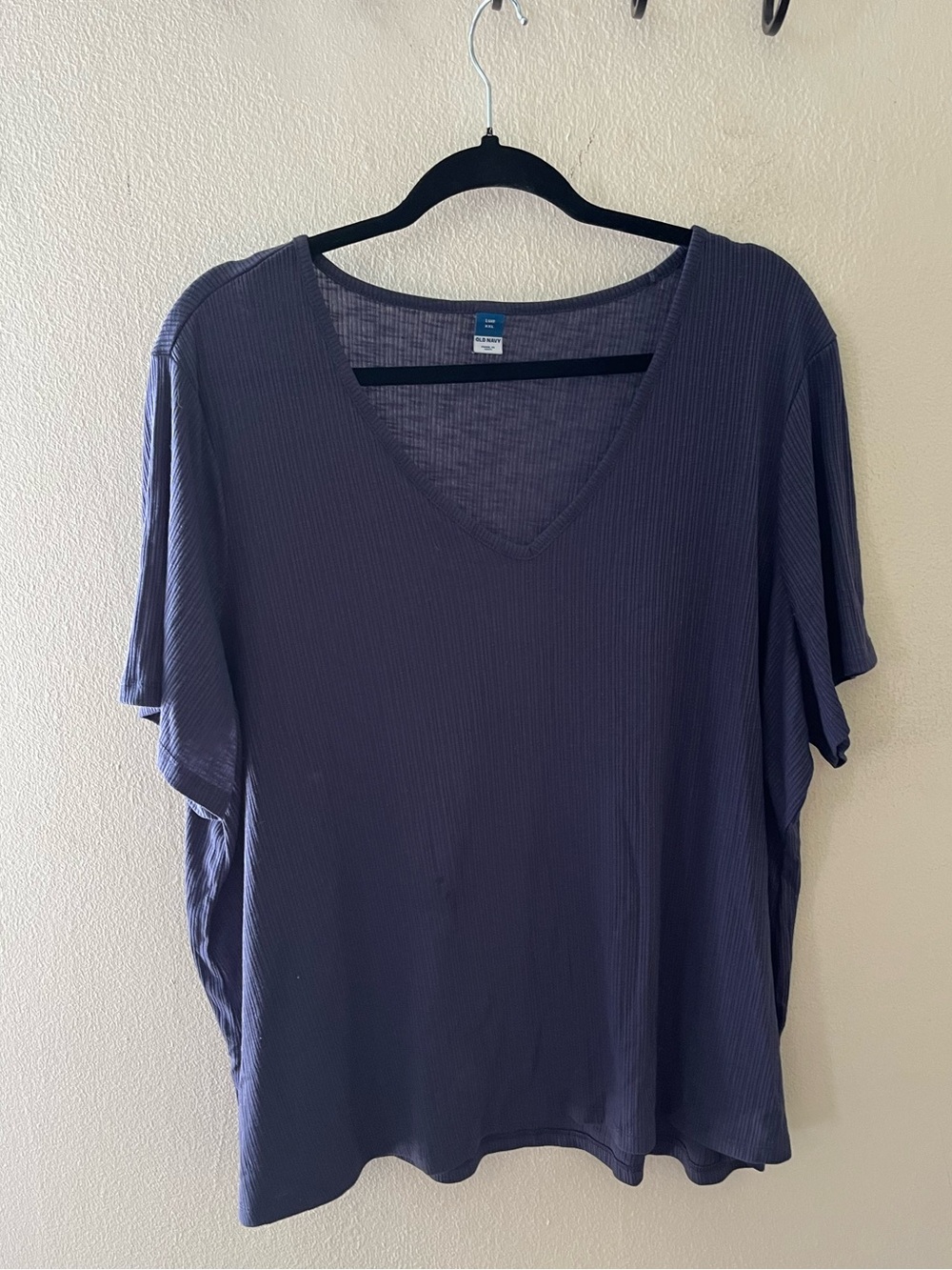 Old Navy Women's Short Sleeve V-Neck Tee - Dark Blue
